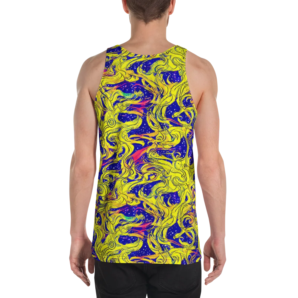Skeletal Voltage on Men's Tank Top — Back