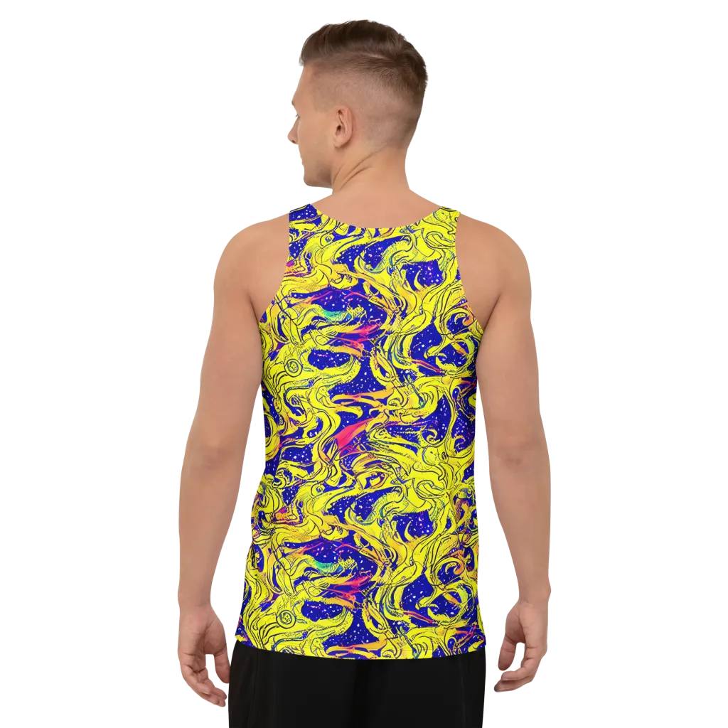 Skeletal Voltage on Men's Tank Top — Back