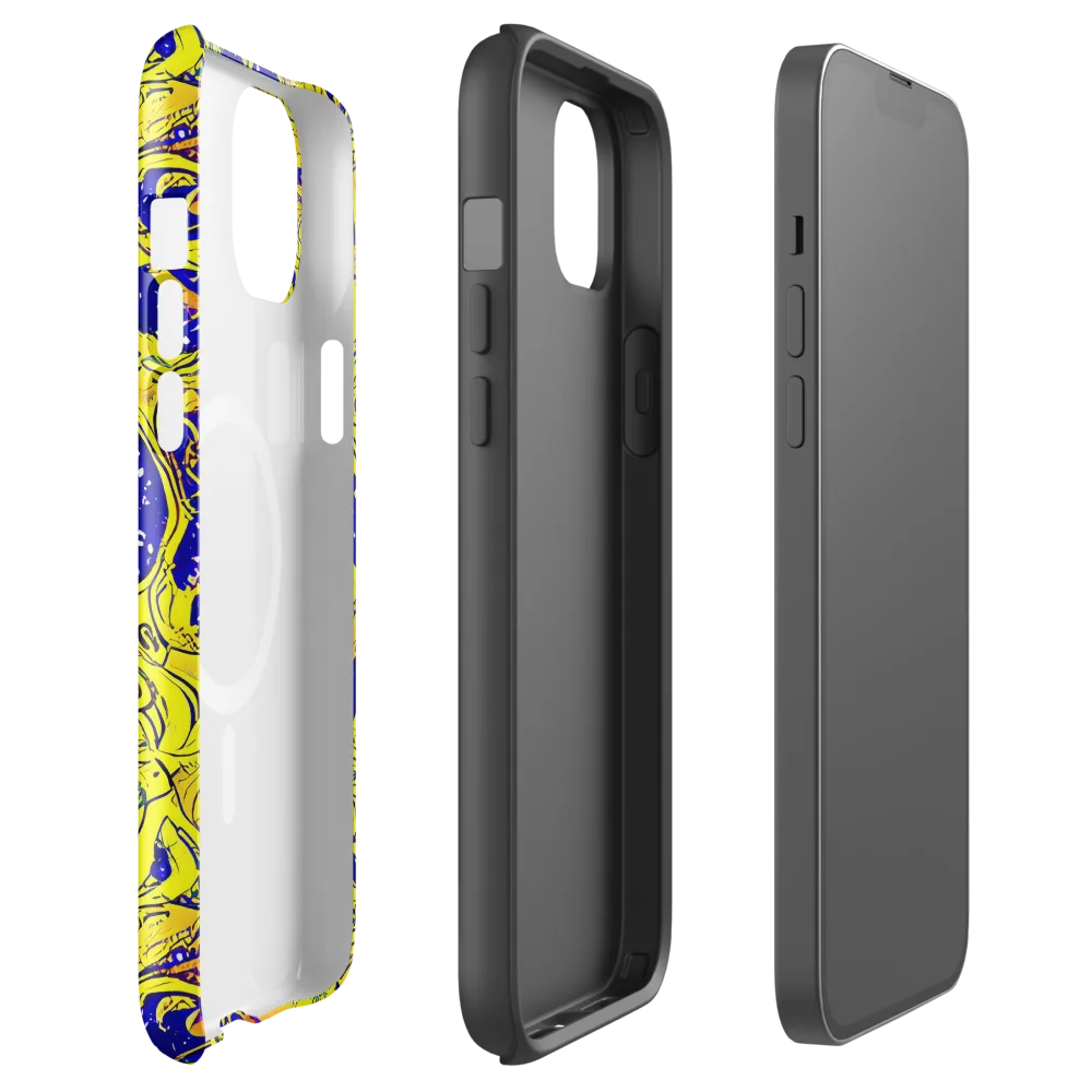Skeletal Voltage on MagSafe Tough Case for iPhone® — Front
