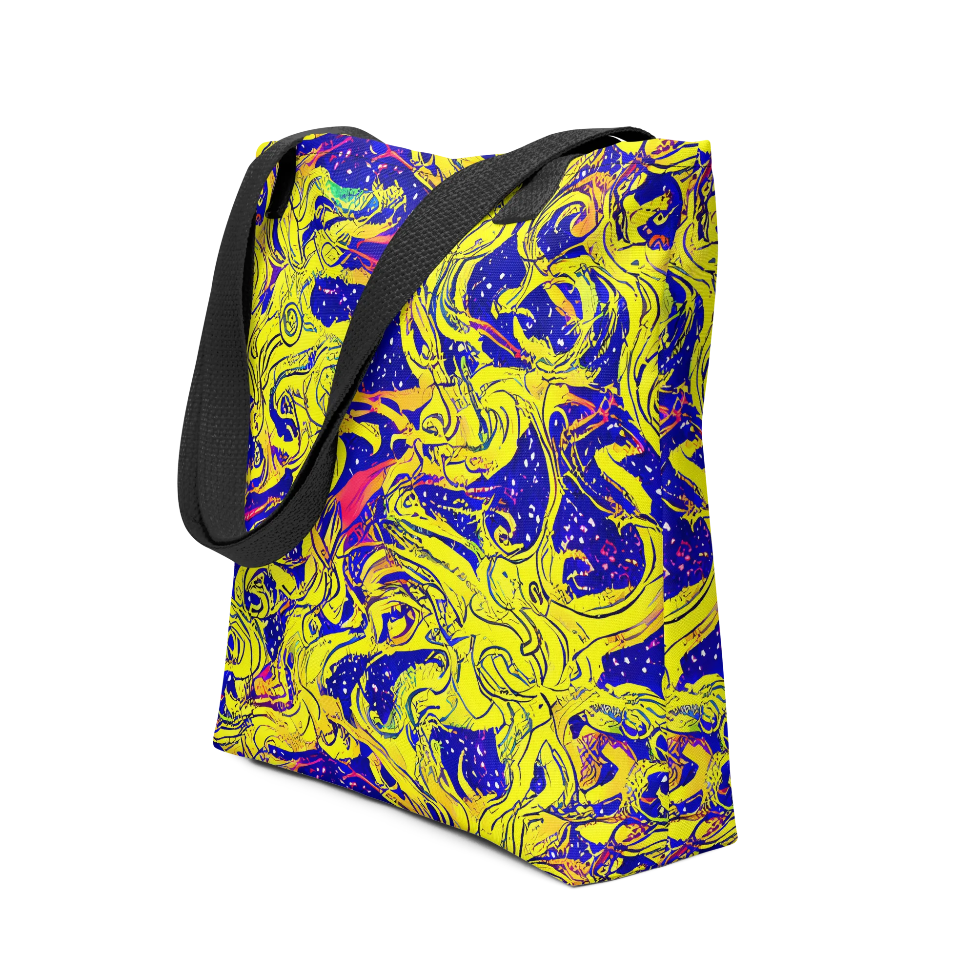 Skeletal Voltage on Tote Bag — Front