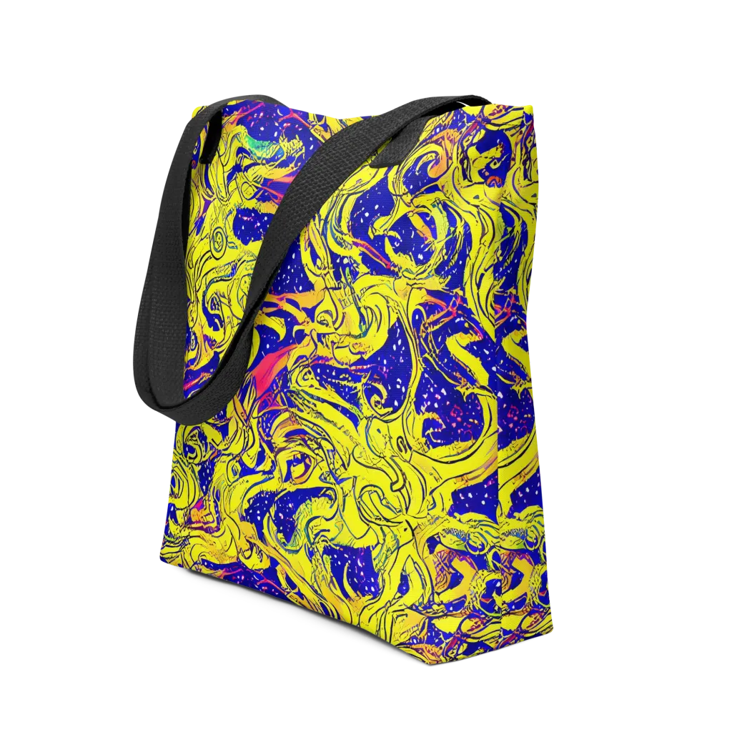 Skeletal Voltage on Tote Bag — Front