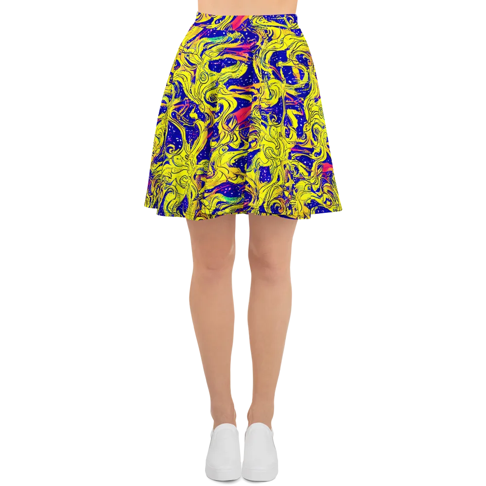 Skeletal Voltage on Skater Skirt — Front