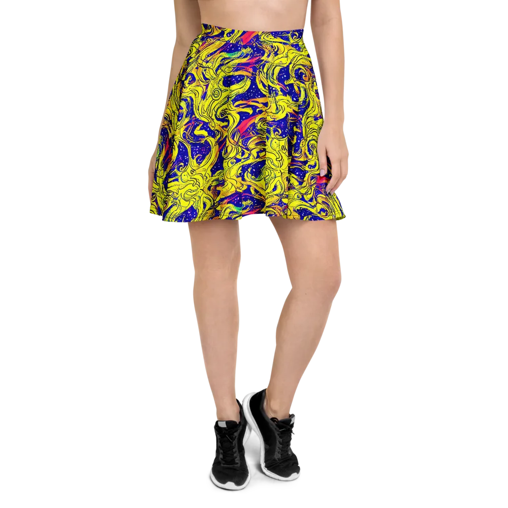 Skeletal Voltage on Skater Skirt — Front