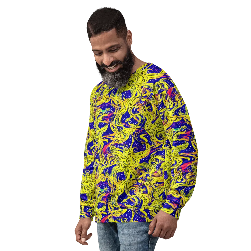 Skeletal Voltage on Sweatshirt — Left Front