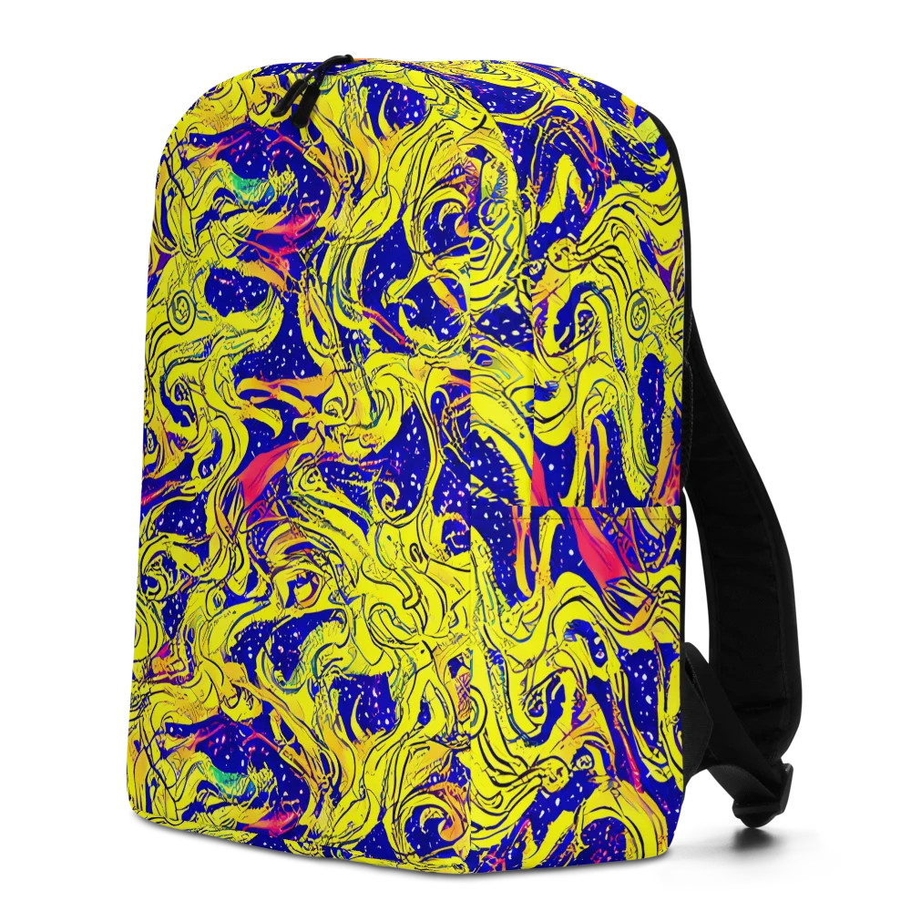 Skeletal Voltage on Minimalist Backpack — Left