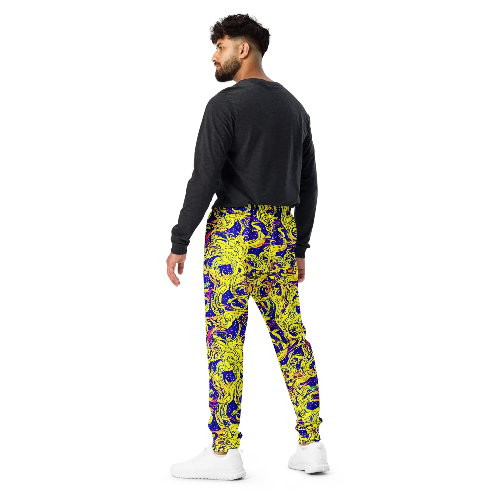Skeletal Voltage on Men's Joggers — Back
