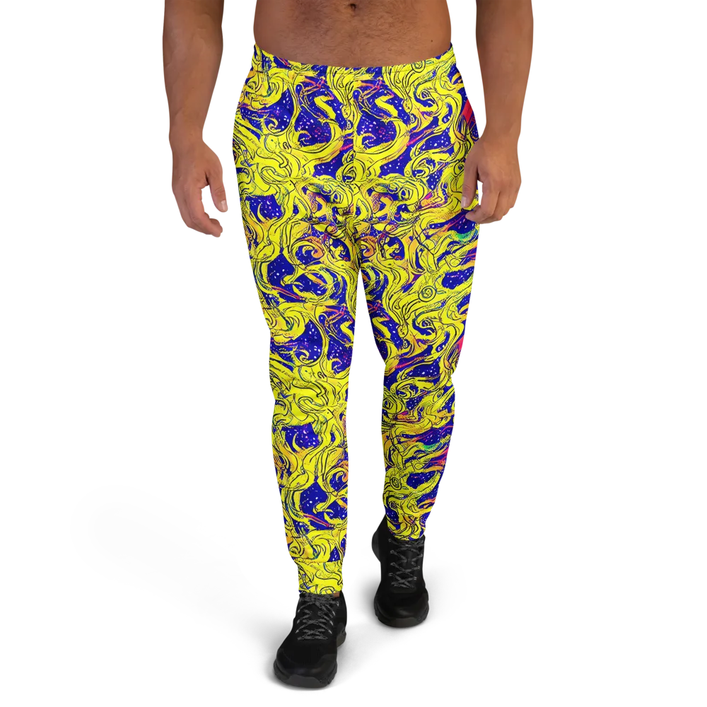 Skeletal Voltage on Men's Joggers — Front