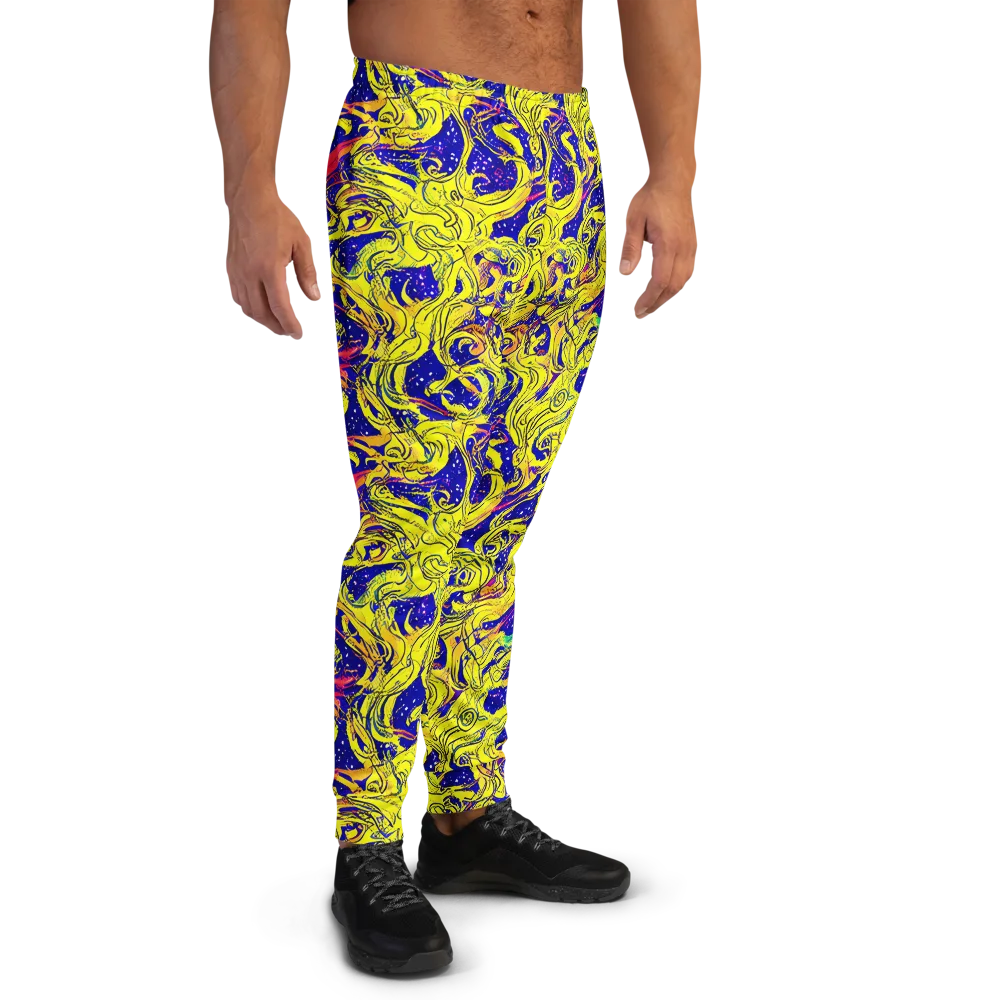 Skeletal Voltage on Men's Joggers — Right