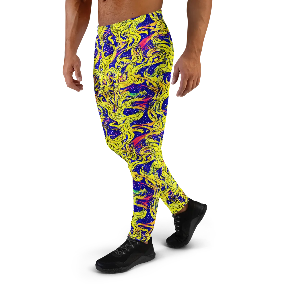Skeletal Voltage on Men's Joggers — Left