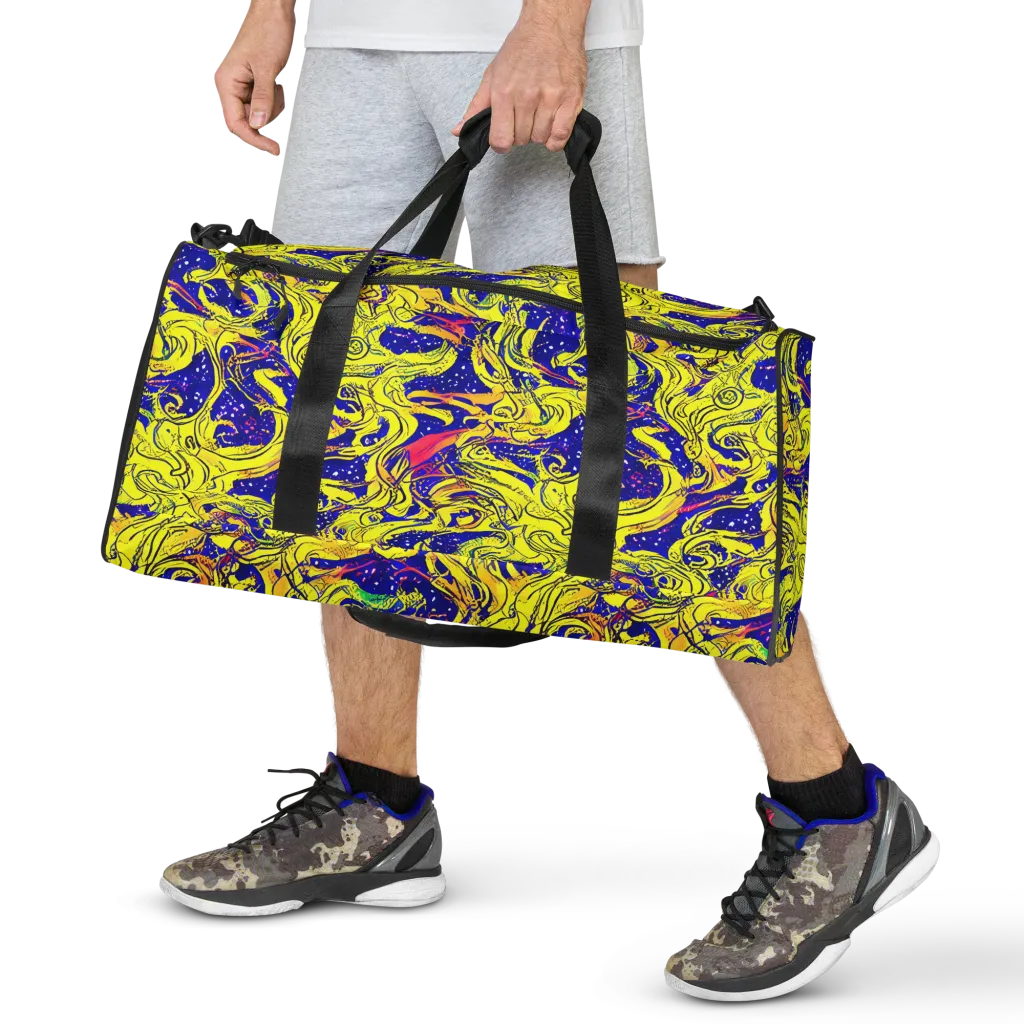 Skeletal Voltage on Duffle Bag — Front