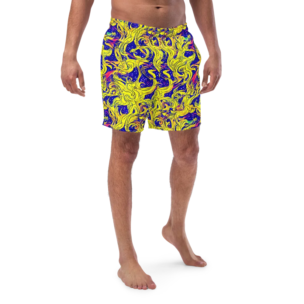 Skeletal Voltage on Swim Trunks — Front