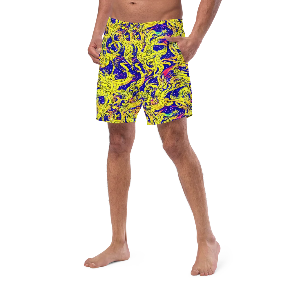 Skeletal Voltage on Swim Trunks — Left Front