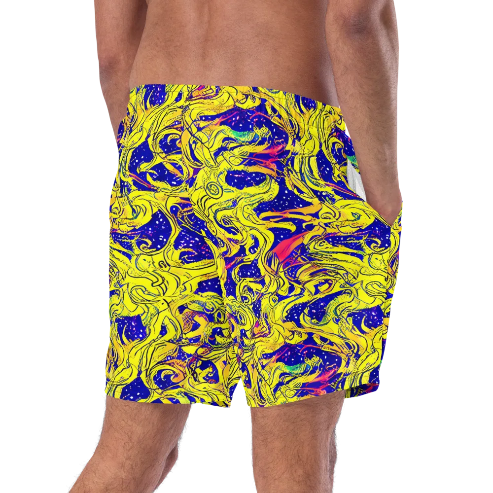 Skeletal Voltage on Swim Trunks — Right Back