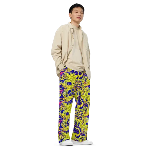 Skeletal Voltage on a Wide-Leg Pants