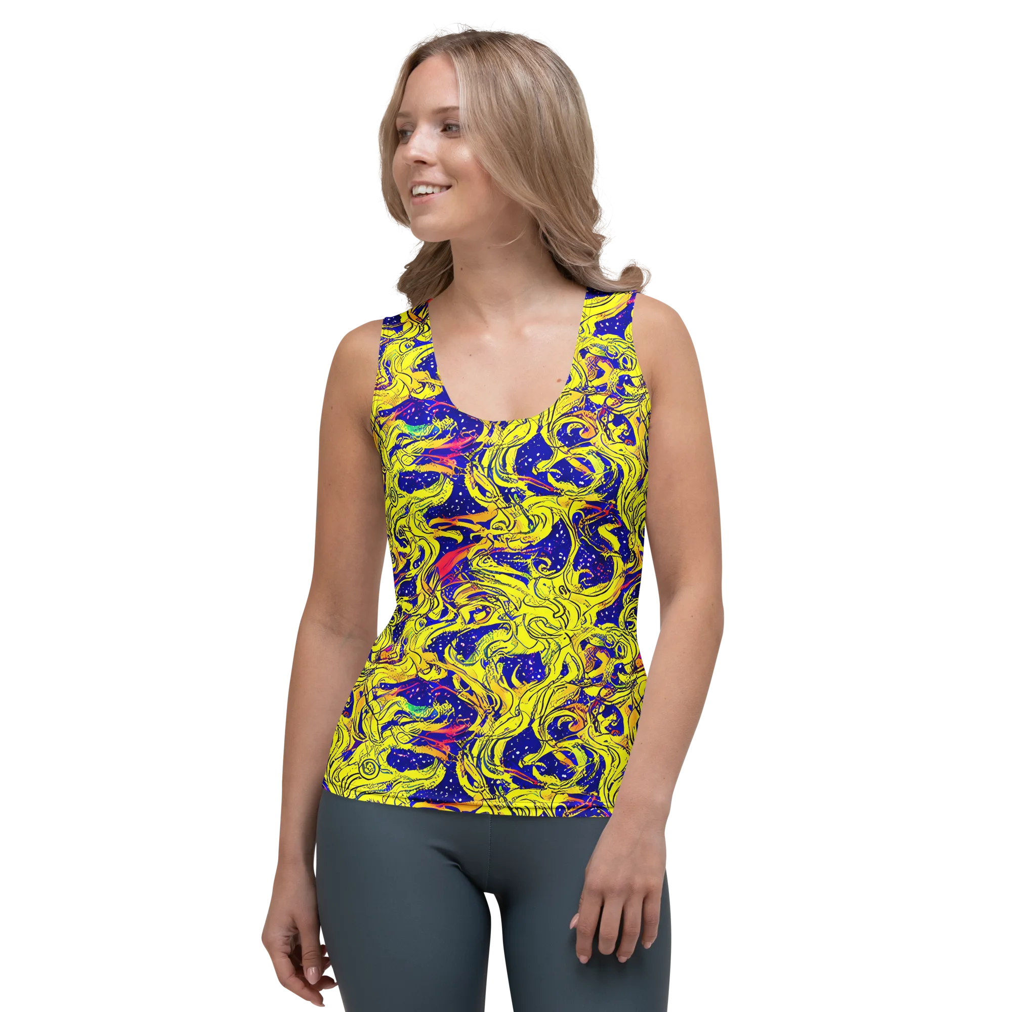 Skeletal Voltage on Women's Tank Top — Front