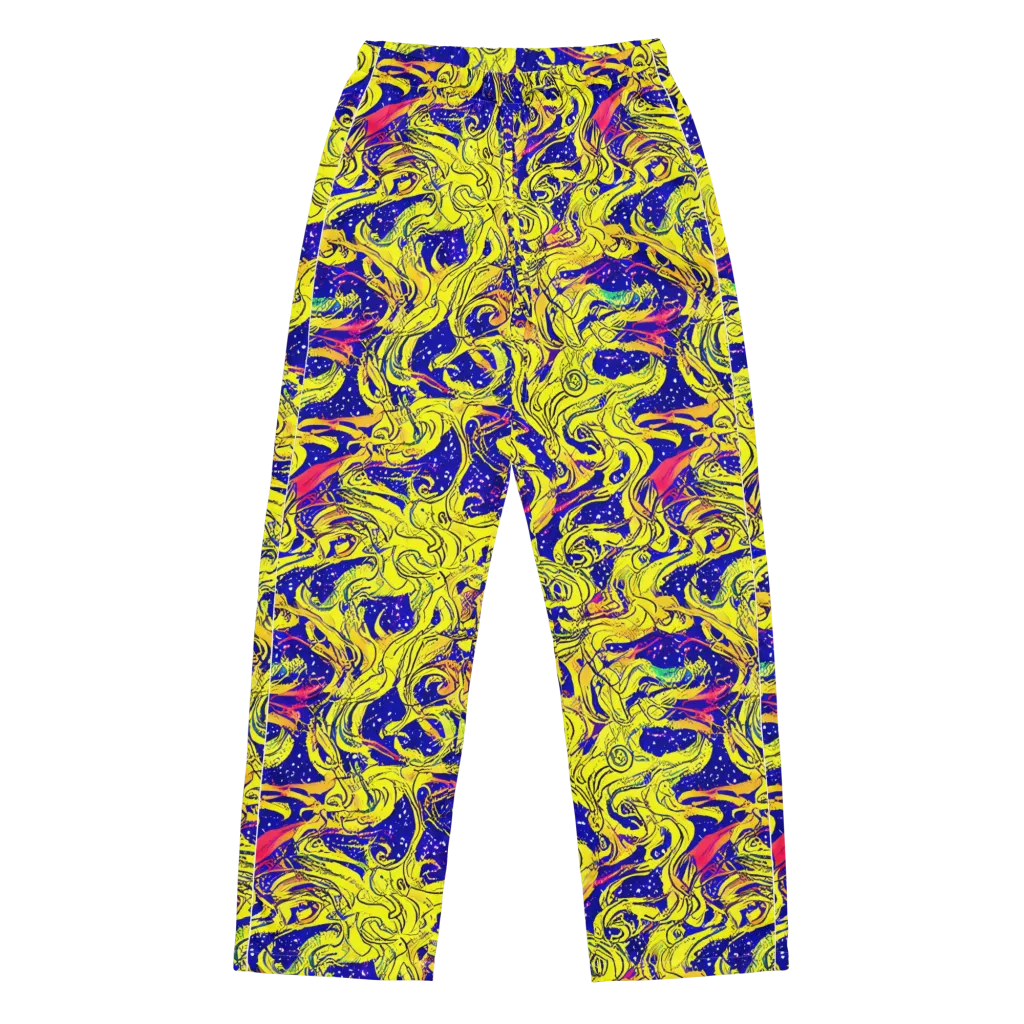 Skeletal Voltage on Women's Pajama Pants — Front