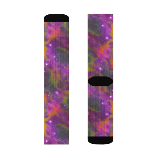 Orchid Cosmos on a Socks