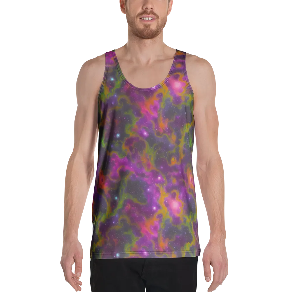 Orchid Cosmos on Men's Tank Top — Front