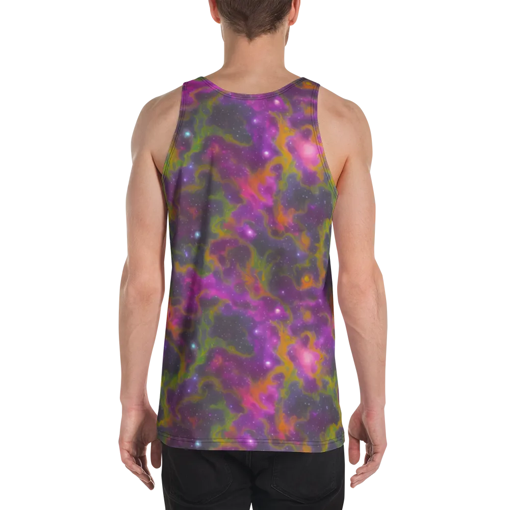 Orchid Cosmos on Men's Tank Top — Back