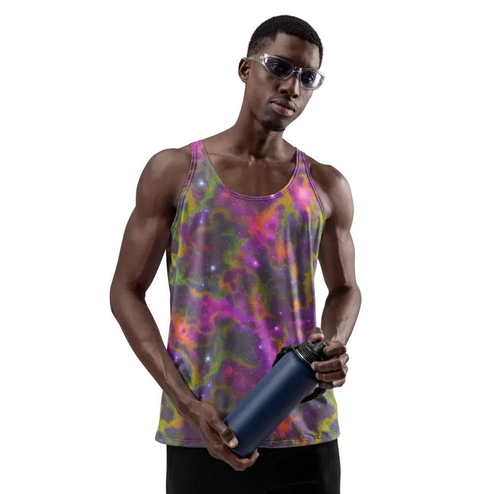 Orchid Cosmos on Men's Tank Top — Front