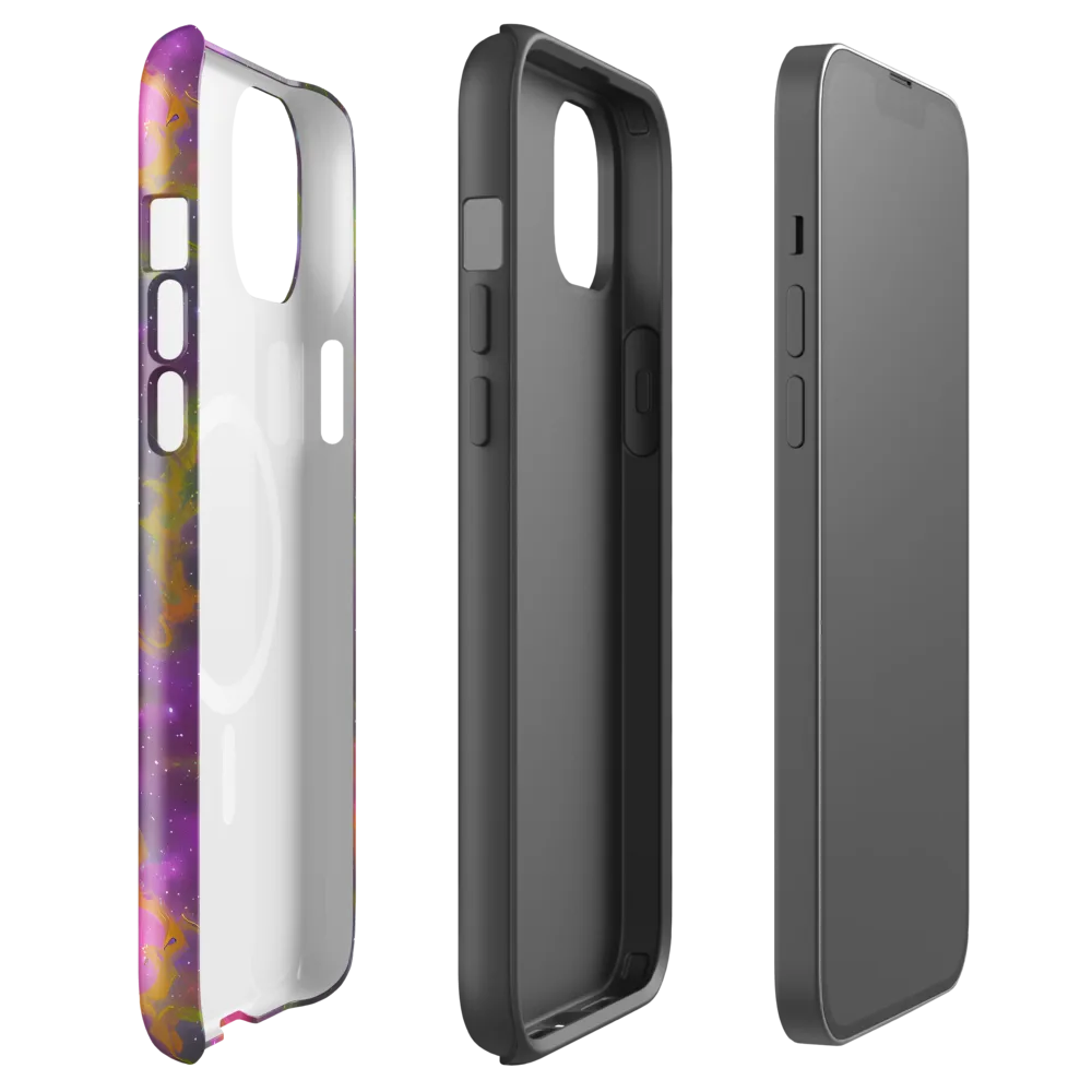 Orchid Cosmos on MagSafe Tough Case for iPhone® — Front