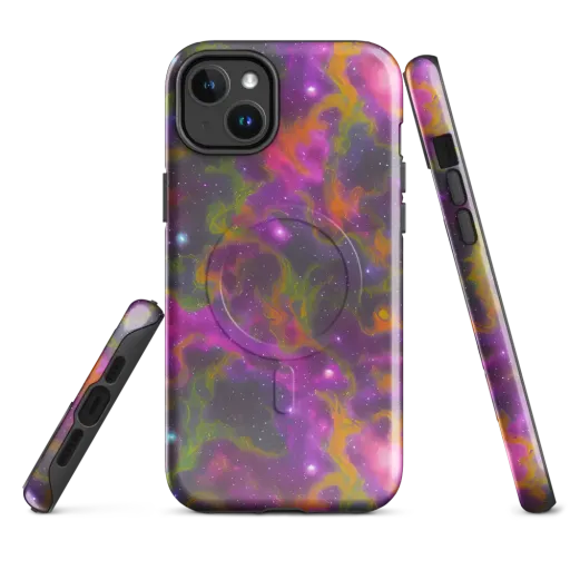 Orchid Cosmos on a MagSafe Tough Case for iPhone®