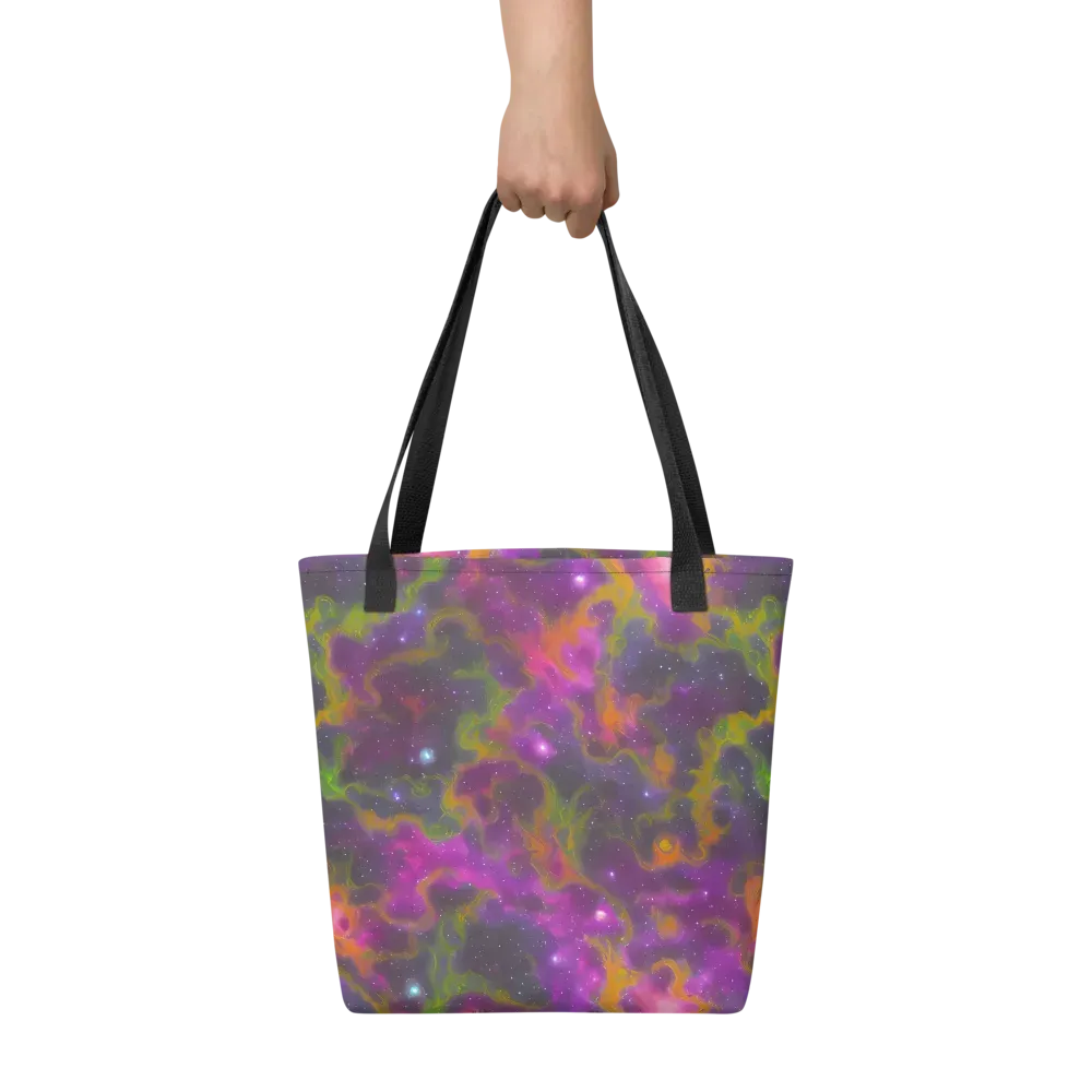 Orchid Cosmos on Tote Bag — Front