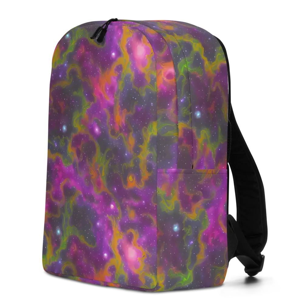 Orchid Cosmos on Minimalist Backpack — Left