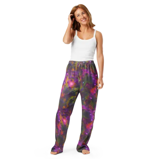 Orchid Cosmos on a Women's Pajama Pants