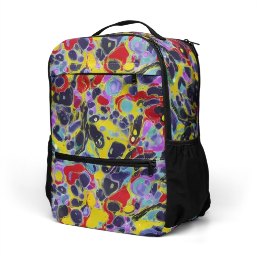 Acid Jewelbox on a Utility Backpack
