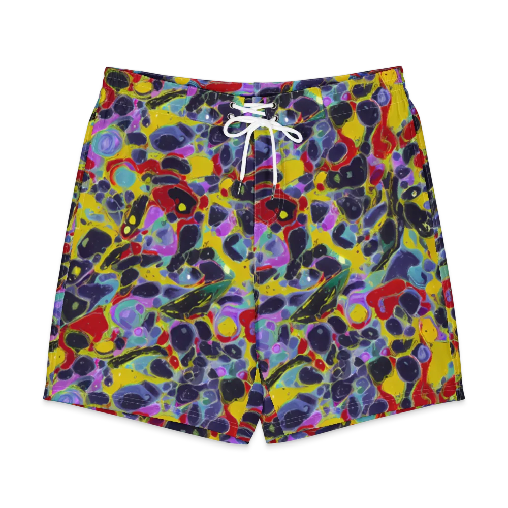 Acid Jewelbox on Men's Board Shorts — Front