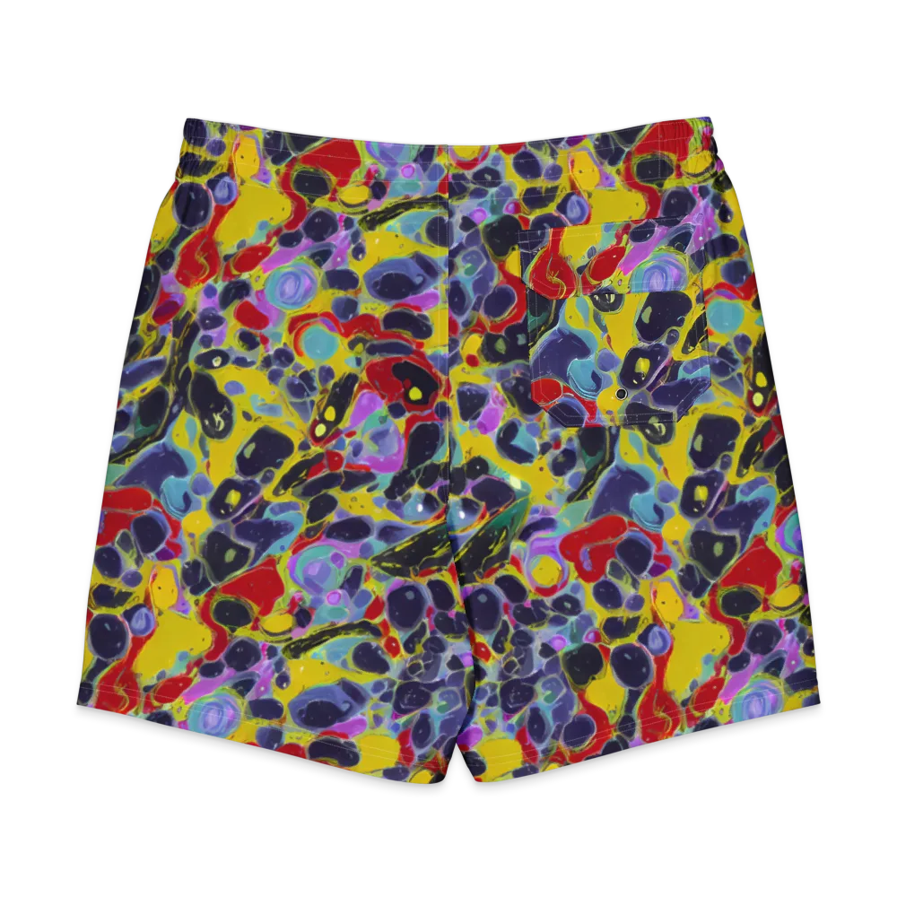 Acid Jewelbox on Men's Board Shorts — Back