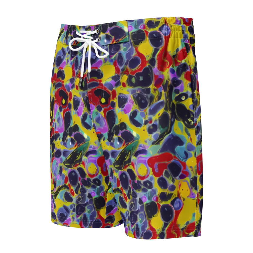 Acid Jewelbox on Men's Board Shorts — Front