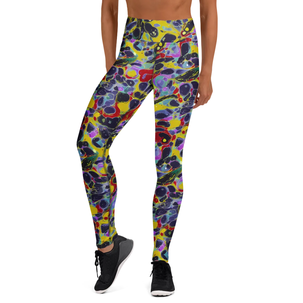 Acid Jewelbox on Yoga Leggings — Front