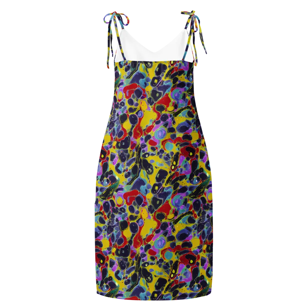 Acid Jewelbox on Slip Dress — Back