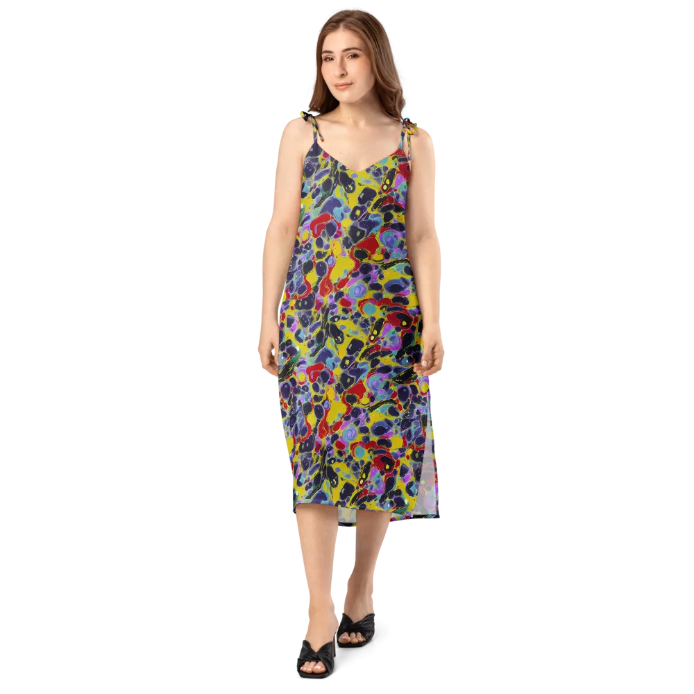 Acid Jewelbox on Slip Dress — Front