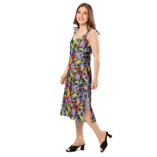 Acid Jewelbox on a Slip Dress