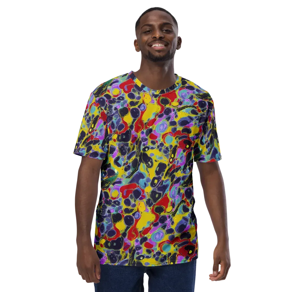 Acid Jewelbox on Men's Crew Neck T-Shirt — Front
