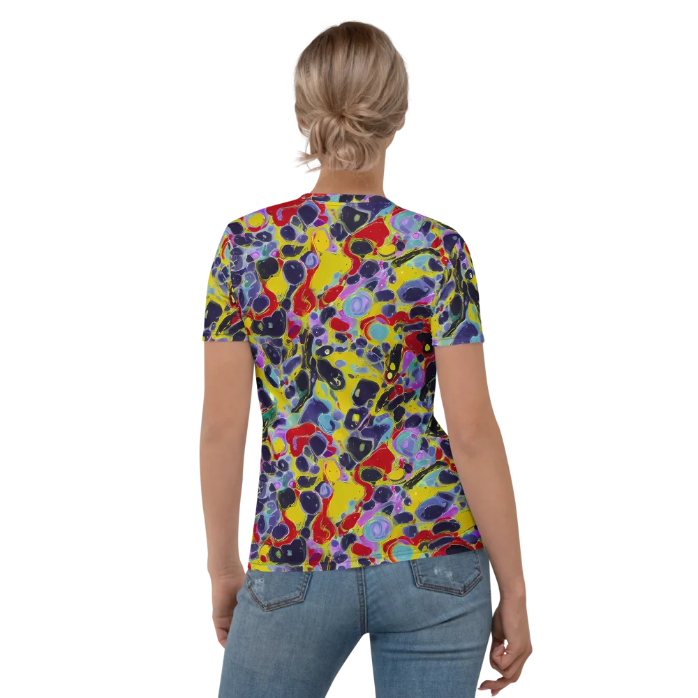 Acid Jewelbox on Women's Crew Neck T-Shirt — Back
