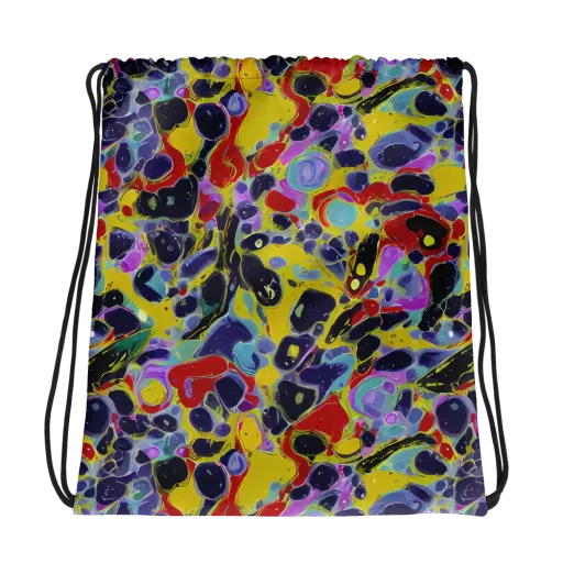 Acid Jewelbox on a Drawstring Bag
