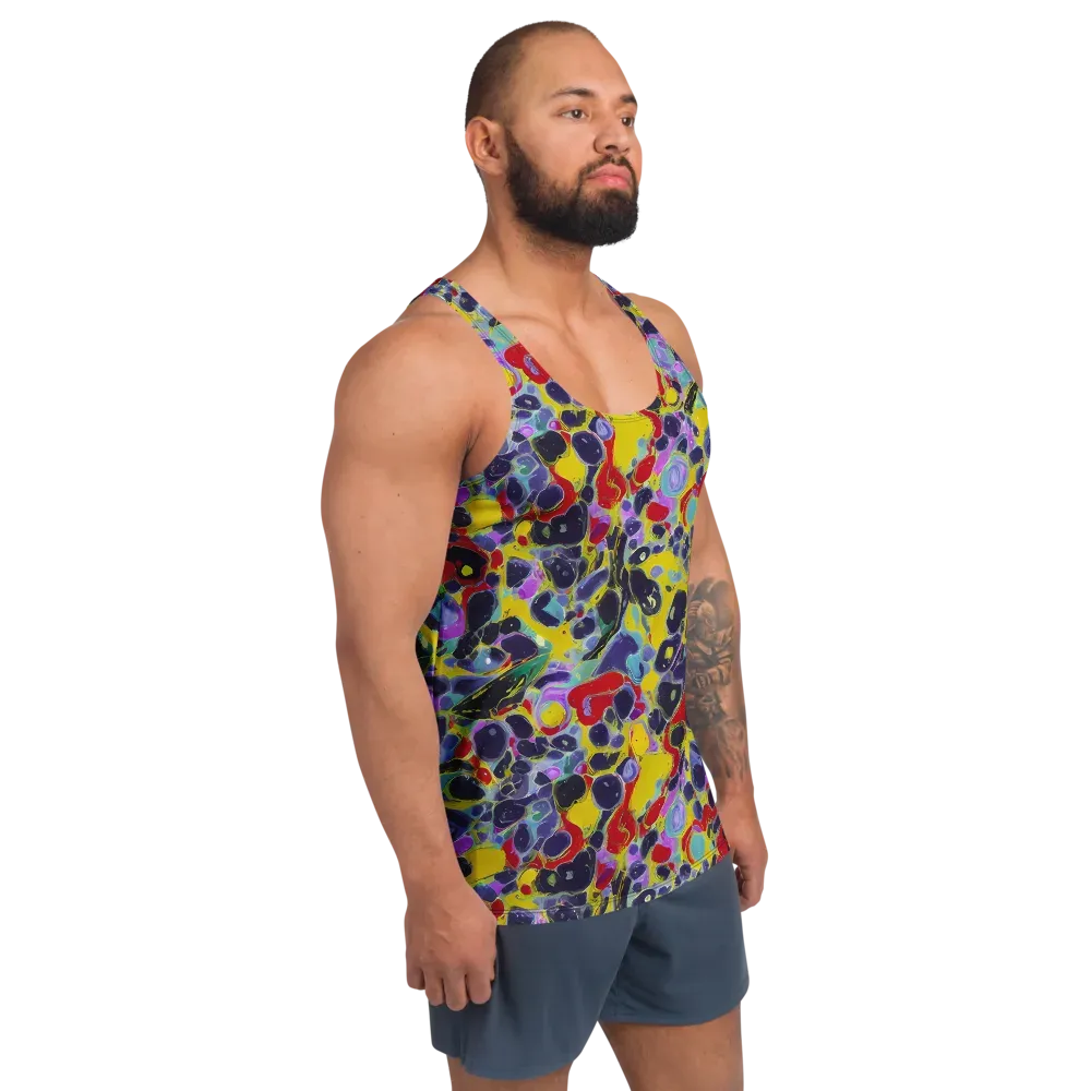 Acid Jewelbox on Men's Tank Top — Right Front