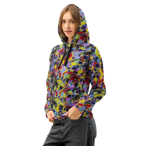Acid Jewelbox on a Cotton Hoodie