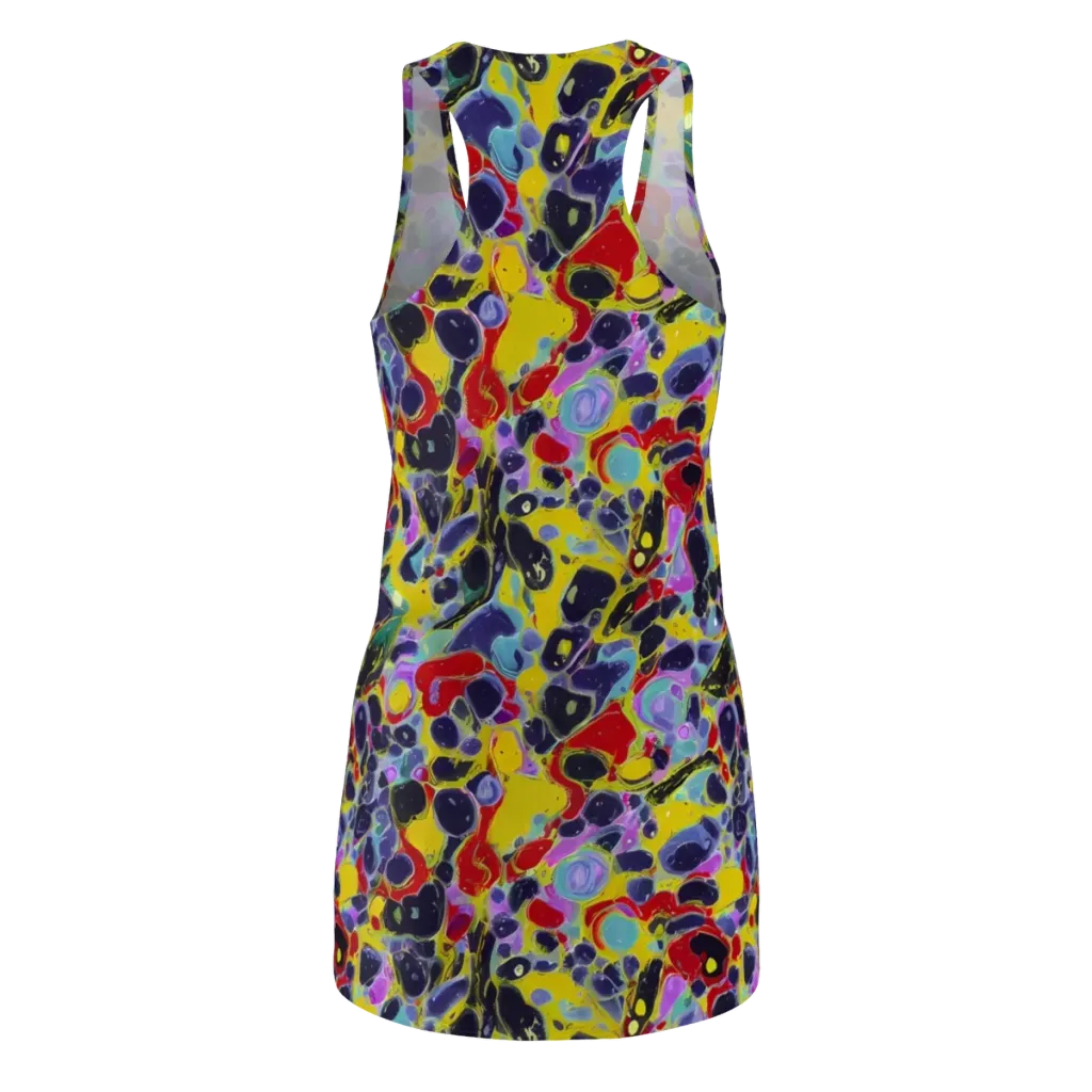 Acid Jewelbox on Racerback Dress — Back