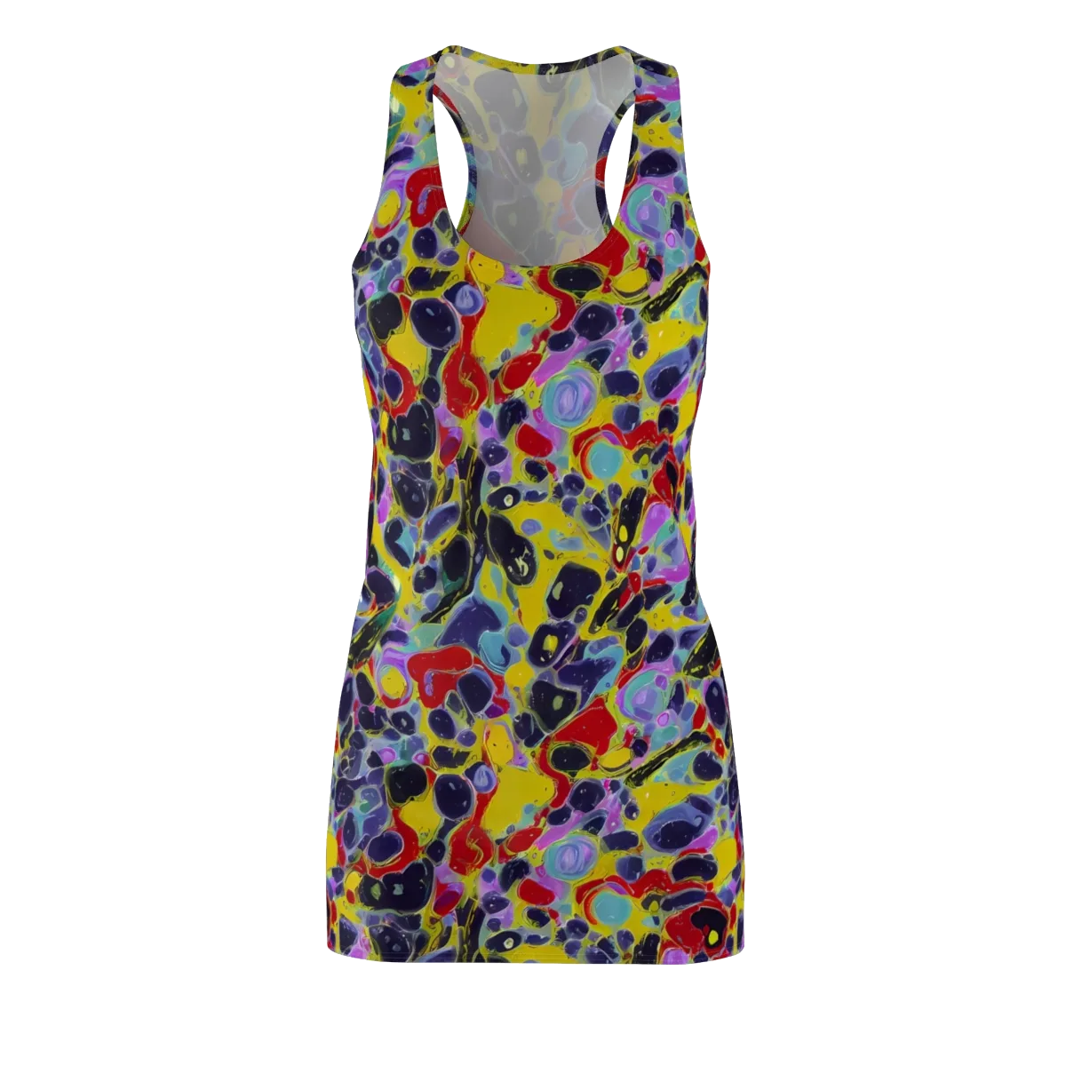 Acid Jewelbox on Racerback Dress — Front