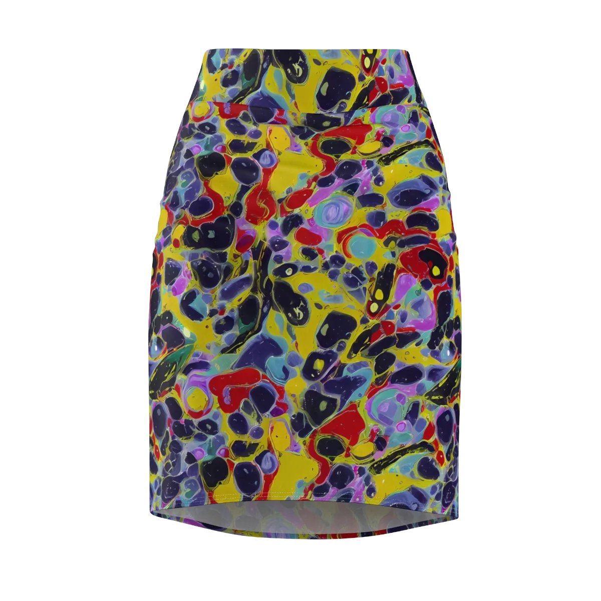 Acid Jewelbox on Pencil Skirt — Front