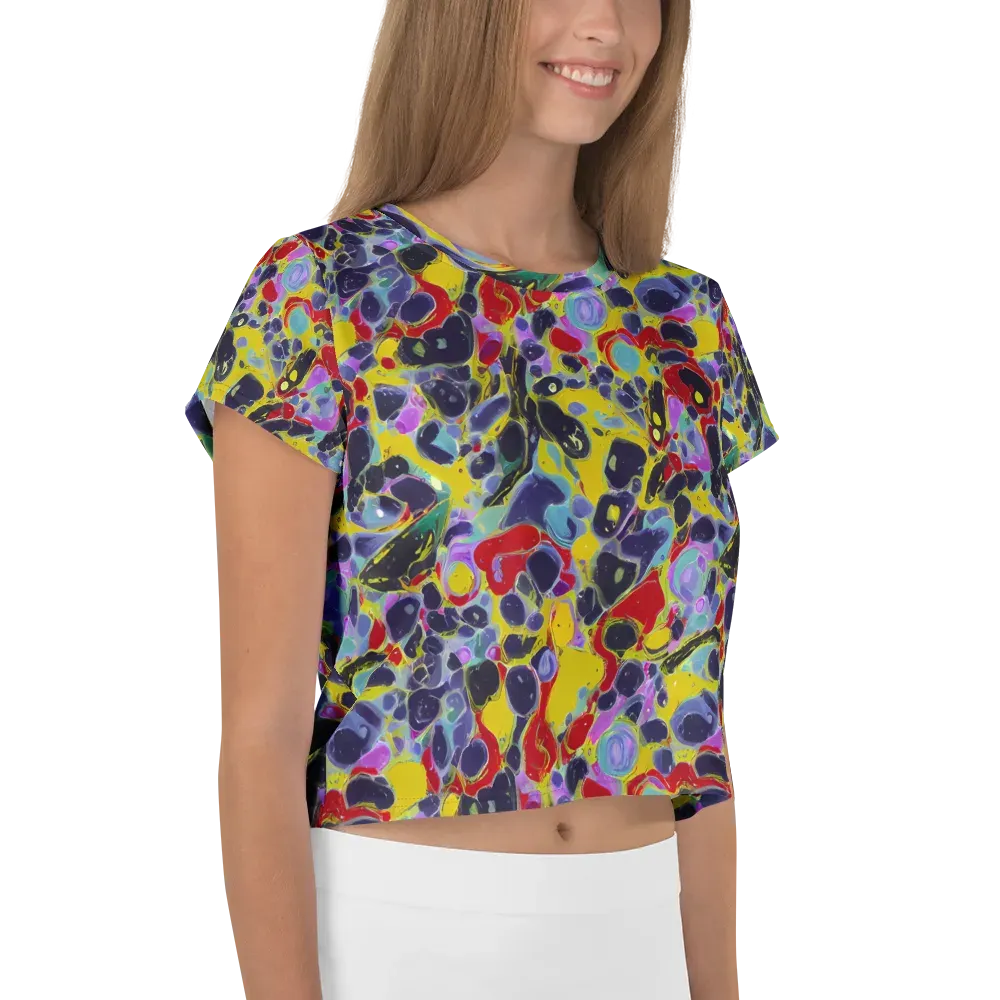Acid Jewelbox on Crop Tee — Right