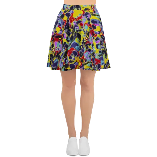 Acid Jewelbox on a Skater Skirt
