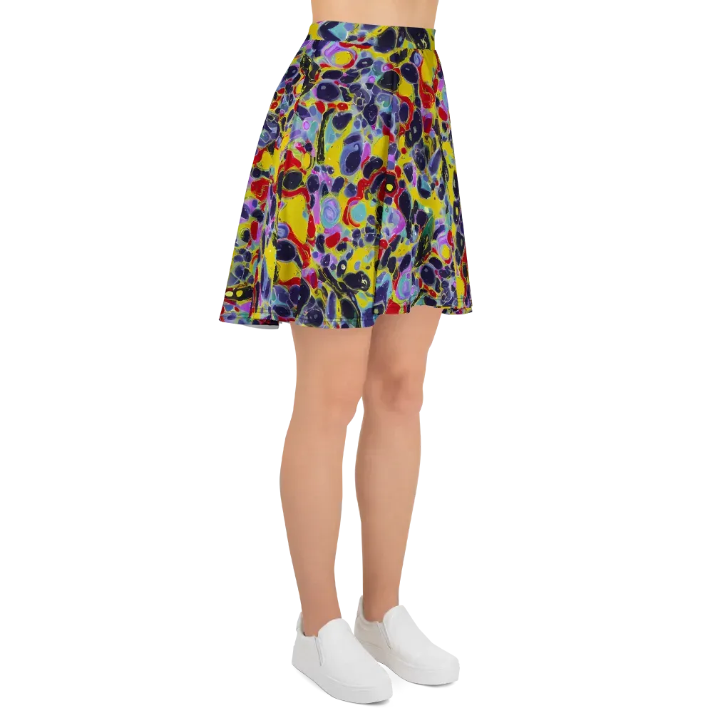 Acid Jewelbox on Skater Skirt — Right