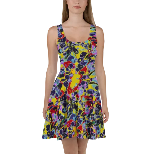 Acid Jewelbox on a Skater Dress