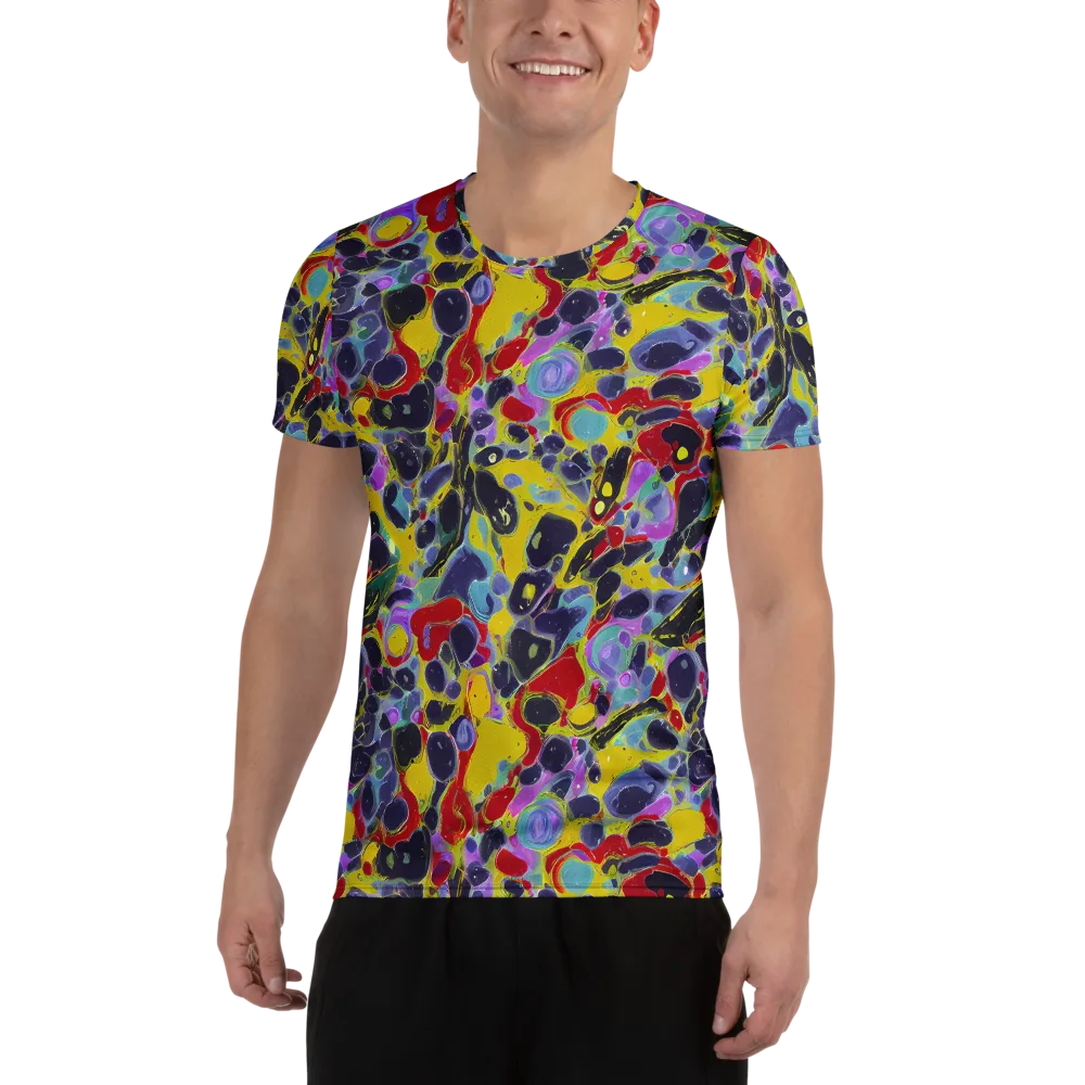 Acid Jewelbox on Men's Athletic T-Shirt — Front